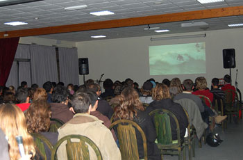 Salle projection festival film bodyboard