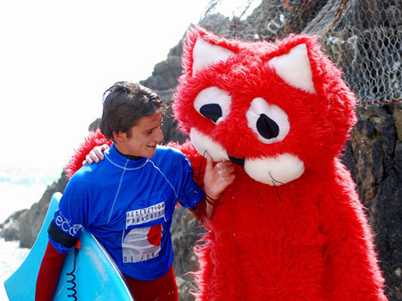 Bodyboard National Tour Minou - mascotte