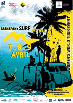 Affiche Manapany Surf festival