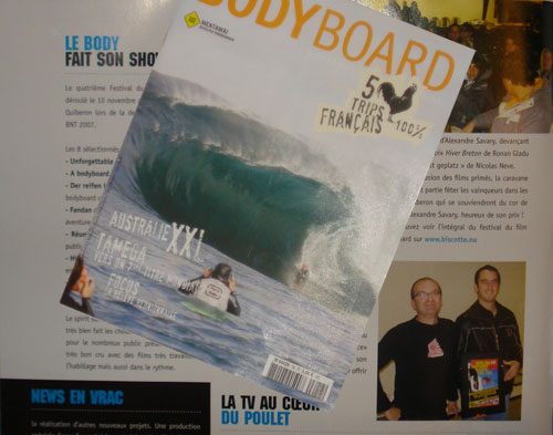 Bodyboard Land dans bodyboard magazine