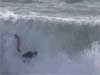 Une grosse boite à Tregana dans le shorebreak