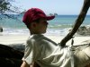 matthieu sur la plage de manuel antonio